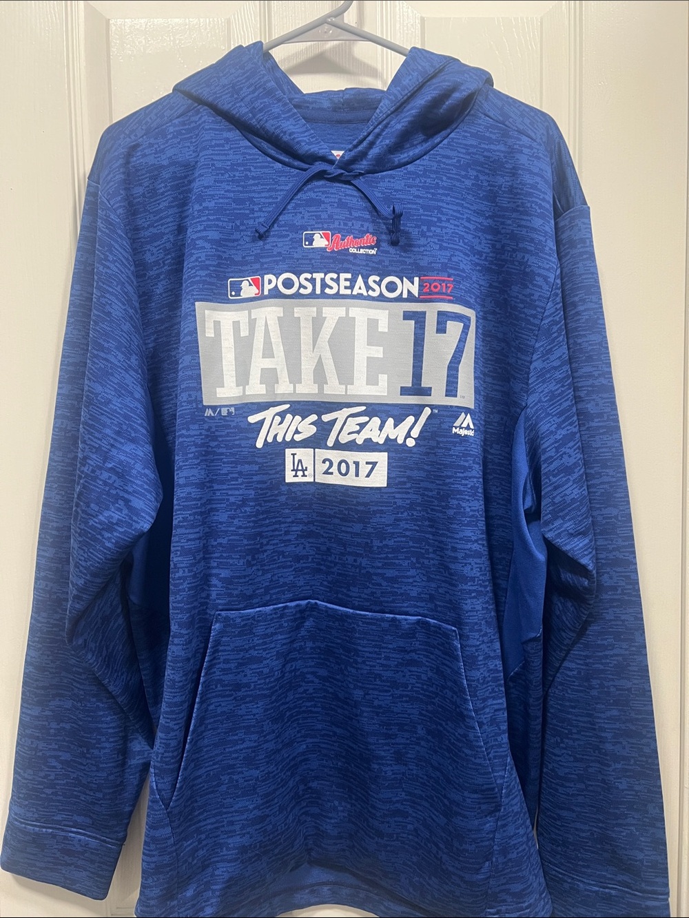Dodgers Postseason 2017 Majestic Hoodie